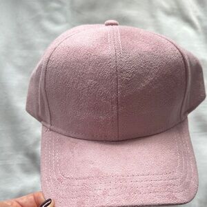 C.C Indi Pink Suede Cap